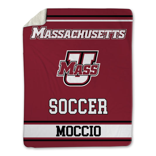 UMass - NCAA Men's Soccer : Brad Moccio - Blanket-0