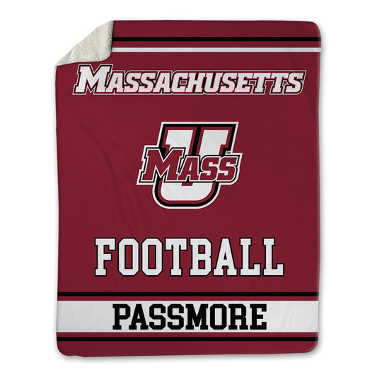 UMass - NCAA Football : Timothy Passmore - Blanket-0