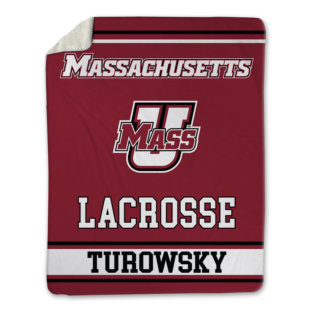 UMass - NCAA Men's Lacrosse : Jack Turowsky - Blanket-0