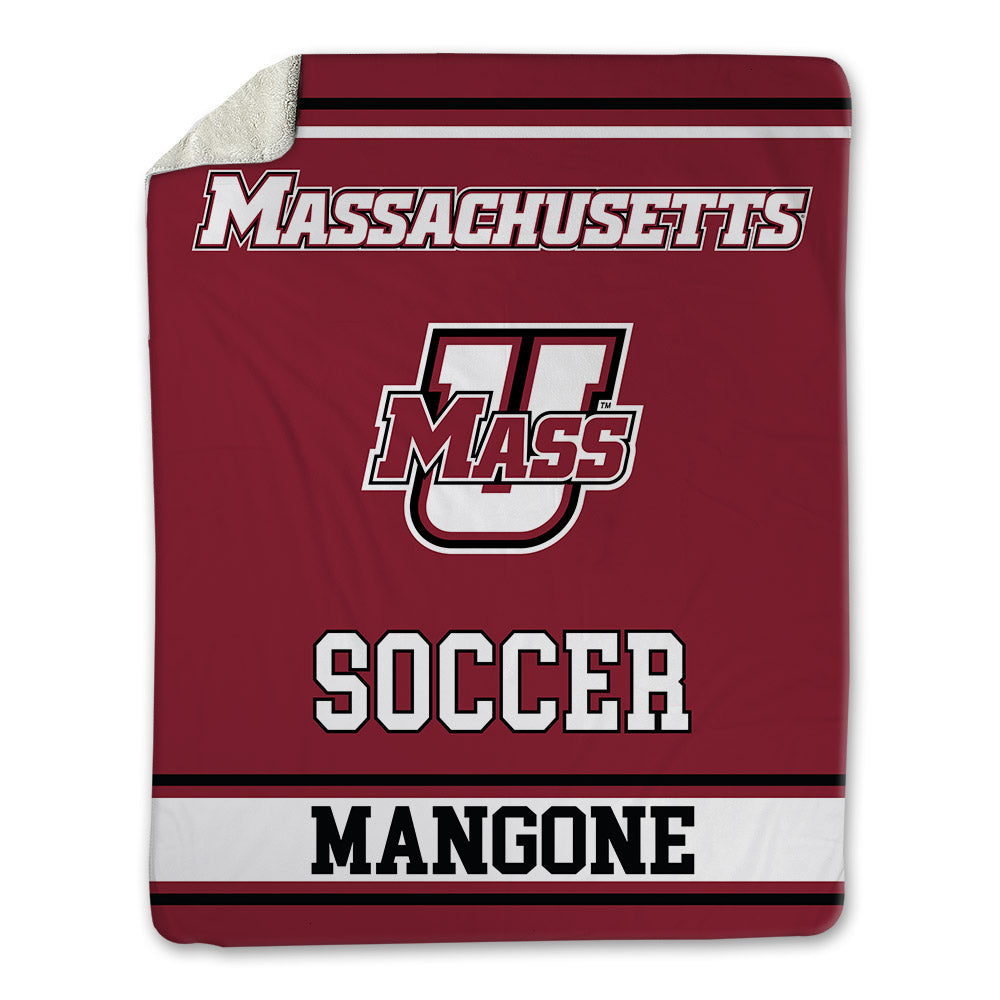UMass - NCAA Women's Soccer : Catalina Mangone - Blanket-0