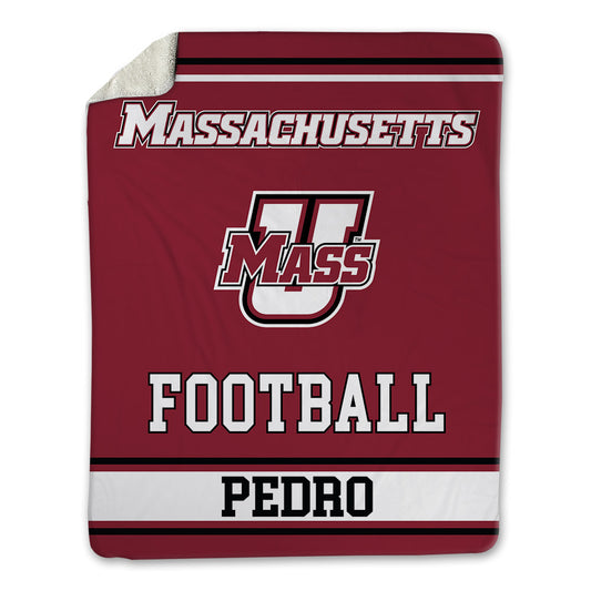 UMass - NCAA Football : Elijah Pedro - Blanket-0