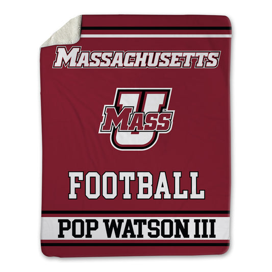 UMass - NCAA Football : William "Pop" Watson III - Blanket-0