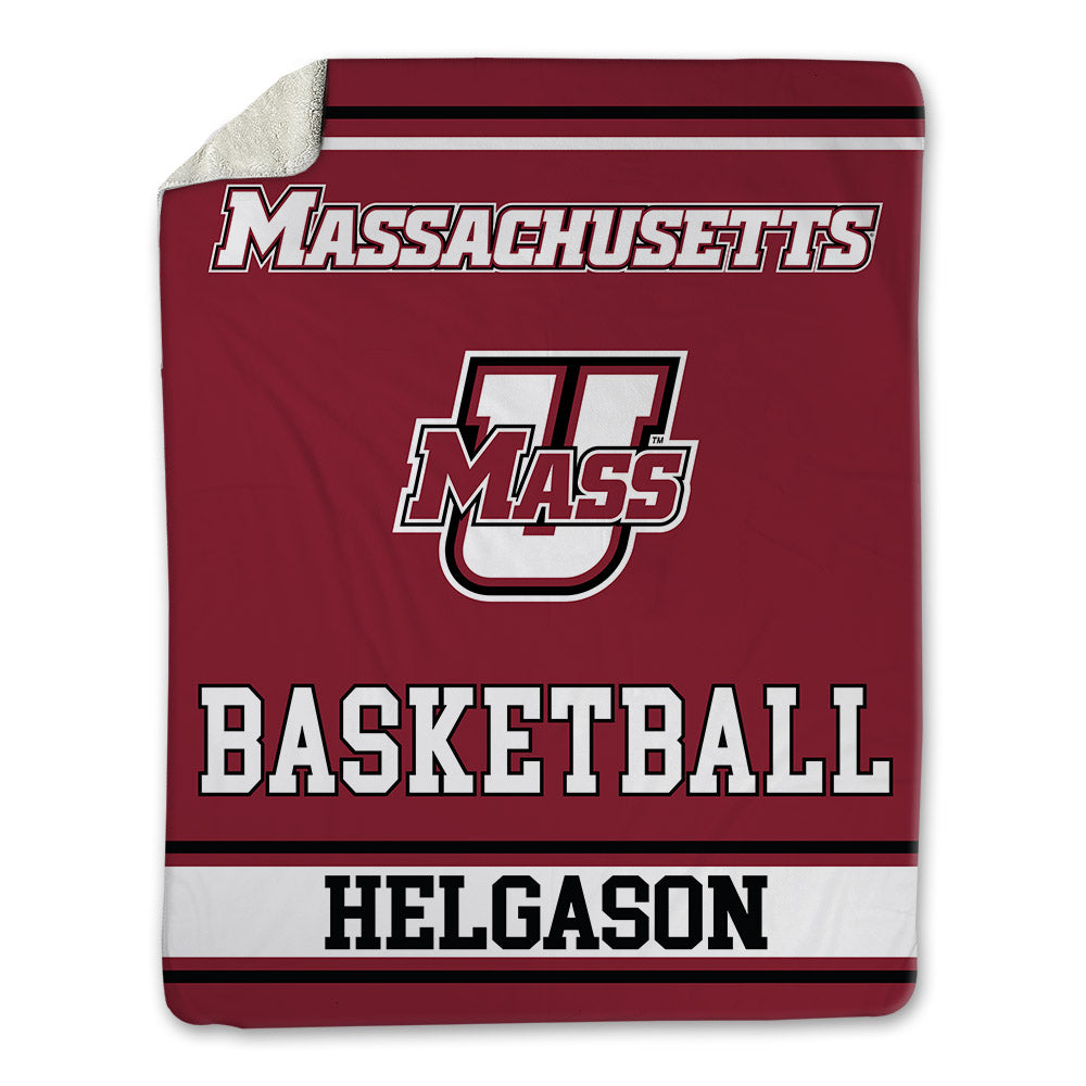UMass - NCAA Men's Basketball : Heimir Helgason - Blanket-0