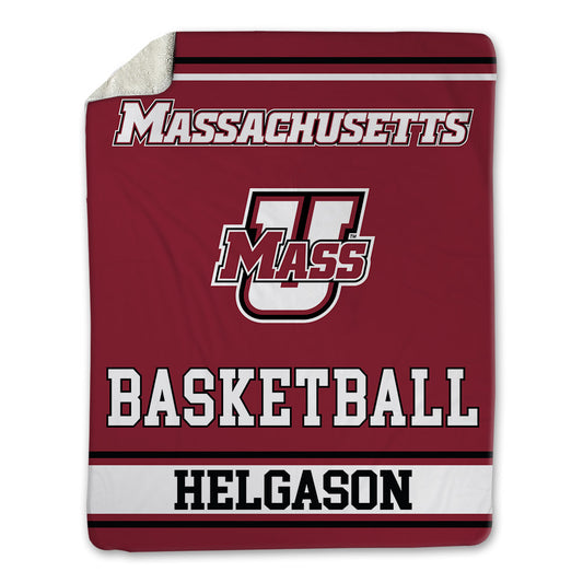 UMass - NCAA Men's Basketball : Heimir Helgason - Blanket-0