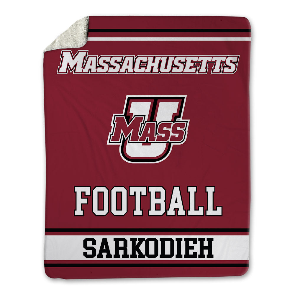 UMass - NCAA Football : Keith Sarkodieh - Blanket-0