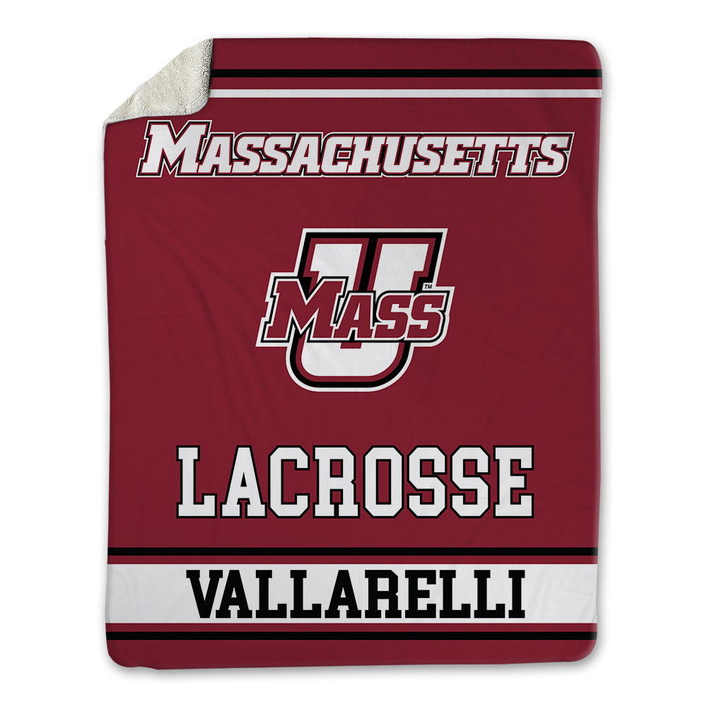 UMass - NCAA Women's Lacrosse : Rachel Vallarelli - Blanket-0
