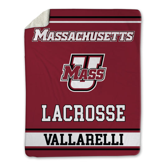 UMass - NCAA Women's Lacrosse : Rachel Vallarelli - Blanket-0