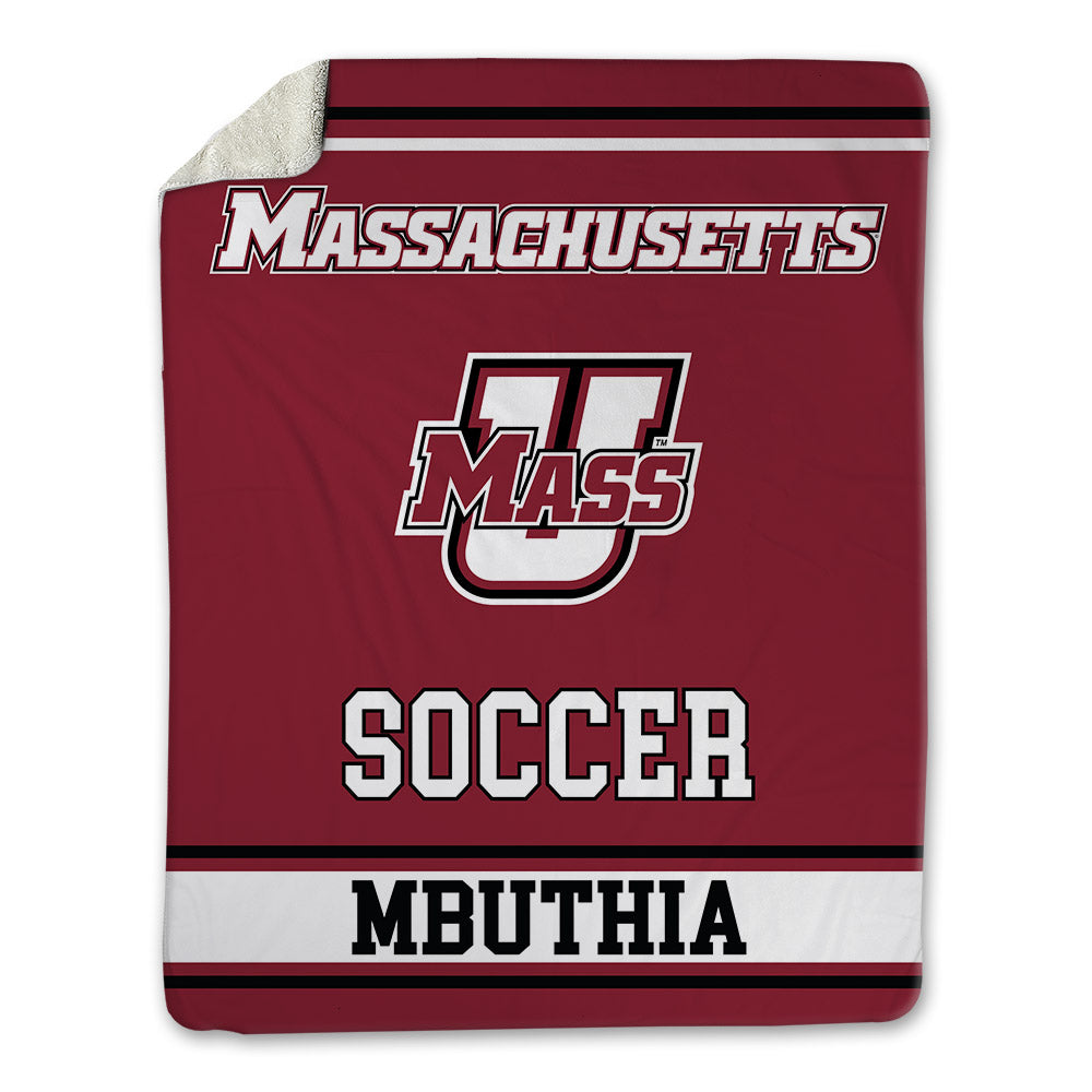 UMass - NCAA Men's Soccer : John-Paul Mbuthia - Blanket-0