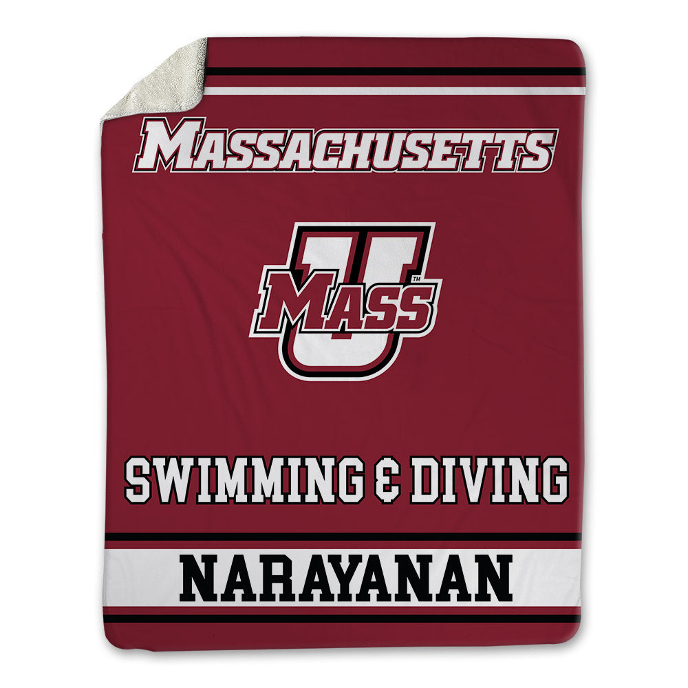 UMass - NCAA Women's Swimming & Diving : Sahana Narayanan - Blanket-0