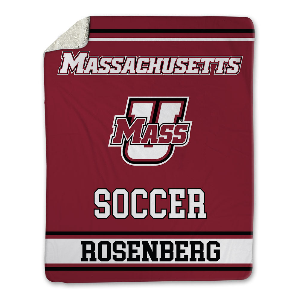UMass - NCAA Women's Soccer : Julia Rosenberg - Blanket-0