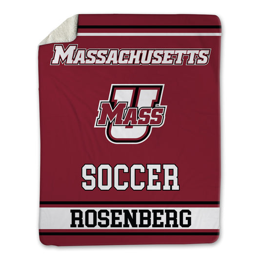 UMass - NCAA Women's Soccer : Julia Rosenberg - Blanket-0