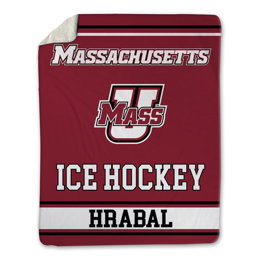 UMass - NCAA Men's Ice Hockey : Michael Hrabal - Blanket-0