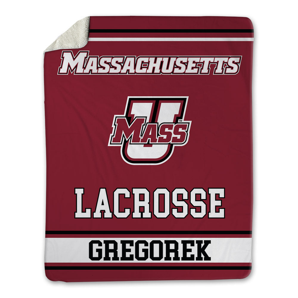 UMass - NCAA Women's Lacrosse : Alex Gregorek - Blanket-0