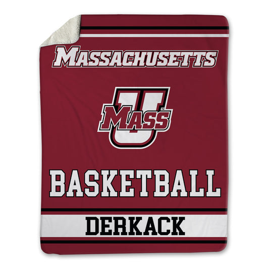 UMass - NCAA Women's Basketball : Taylor Derkack - Blanket-0