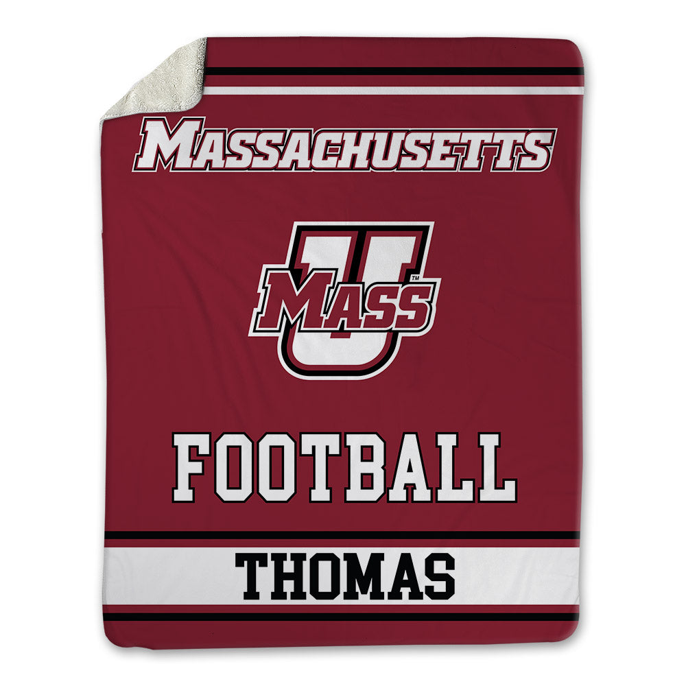UMass - NCAA Football : Kamarion Thomas - Blanket-0