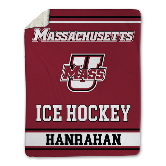 UMass - NCAA Men's Ice Hockey : Coleson Hanrahan - Blanket-0