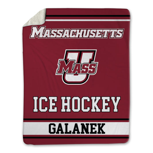 UMass - NCAA Men's Ice Hockey : Jack Galanek - Blanket-0