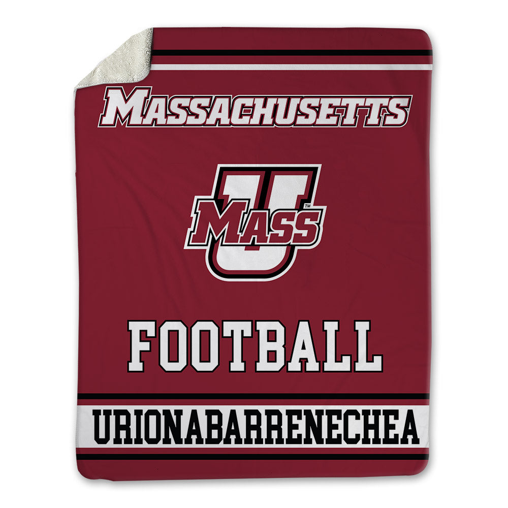 UMass - NCAA Football : Aitor Urionabarrenechea - Blanket-0