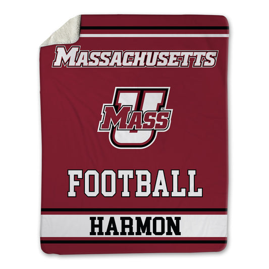 UMass - NCAA Football : Jahmad Harmon - Blanket-0