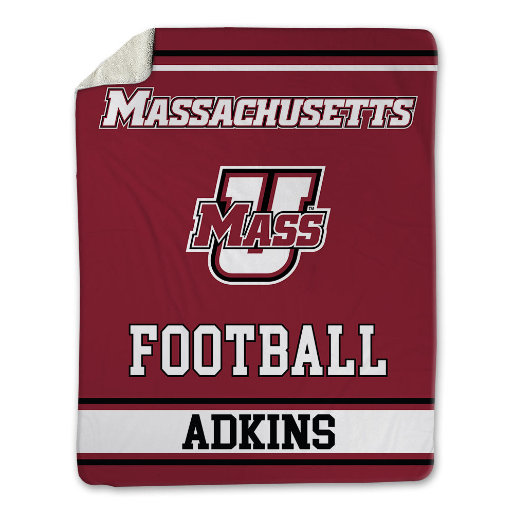 UMass - NCAA Football : Reece Adkins - Blanket-0