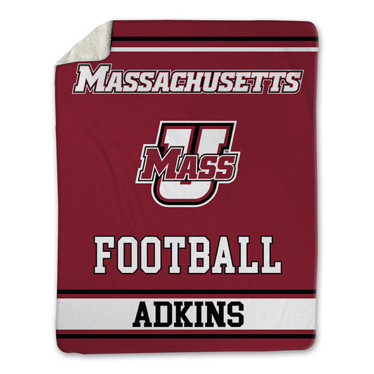 UMass - NCAA Football : Reece Adkins - Blanket-0