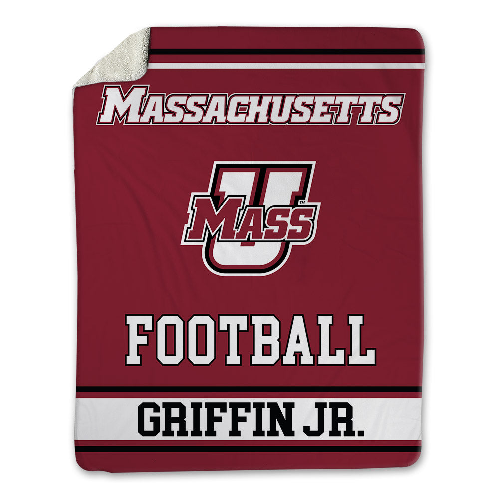 UMass - NCAA Football : Joseph Griffin Jr. - Blanket-0