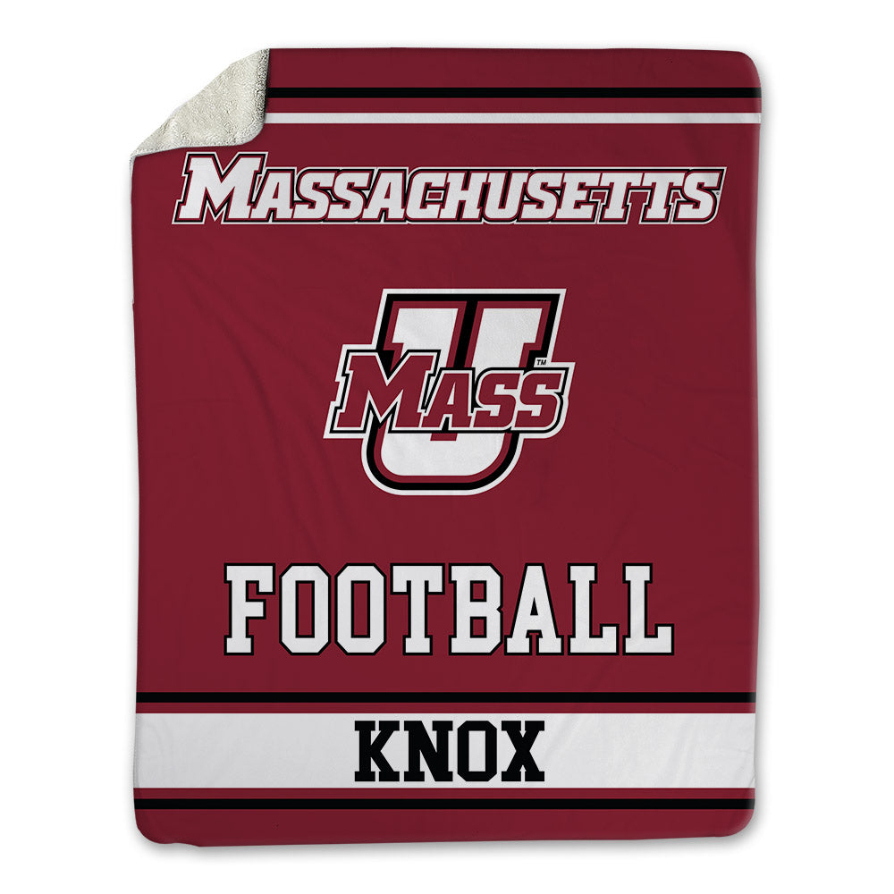 UMass - NCAA Football : Greg Knox - Blanket-0