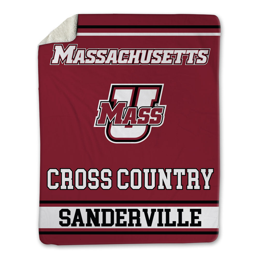 UMass - NCAA Men's Cross Country : Preston Sanderville - Blanket-0
