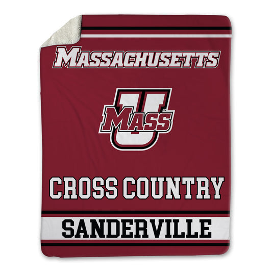 UMass - NCAA Men's Cross Country : Preston Sanderville - Blanket-0