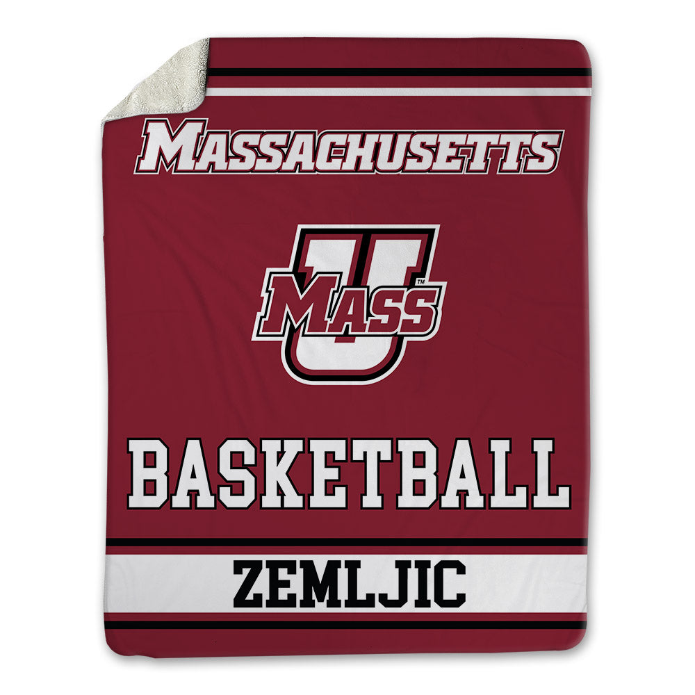 UMass - NCAA Men's Basketball : Noa Zemljic - Blanket-0