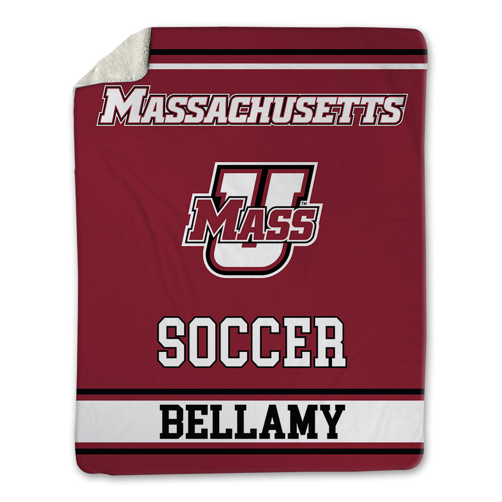 UMass - NCAA Women's Soccer : Morgan Bellamy - Blanket-0
