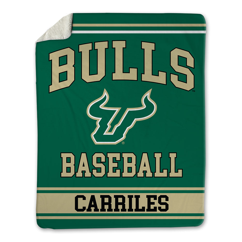 USF - NCAA Baseball : Santiago Carriles - Blanket-0