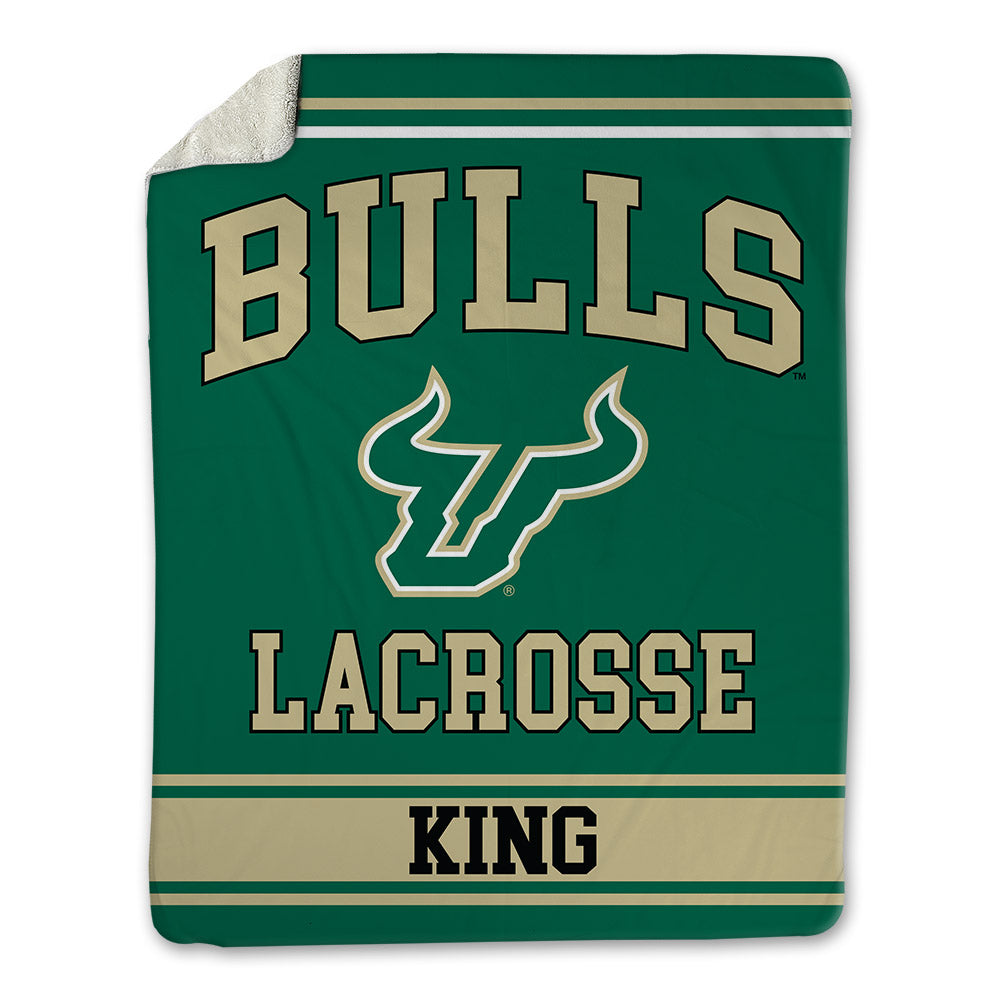 USF - NCAA Women's Lacrosse : Lindsey King - Blanket-0