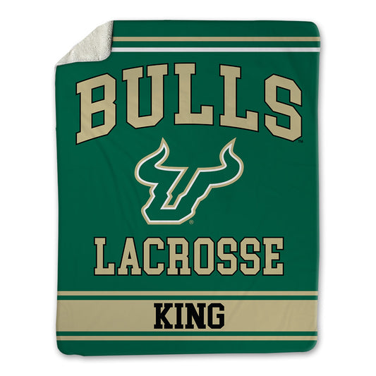 USF - NCAA Women's Lacrosse : Lindsey King - Blanket-0