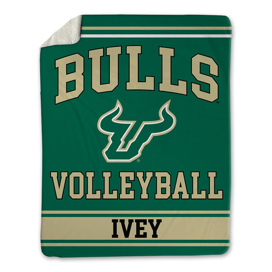 USF - NCAA Women's Volleyball : Laila Ivey - Blanket-0