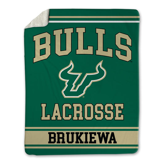 USF - NCAA Women's Lacrosse : Grace Brukiewa - Blanket-0