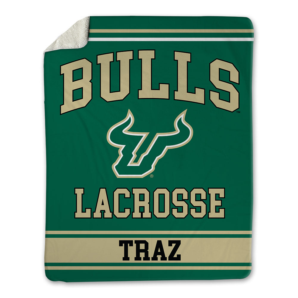 USF - NCAA Women's Lacrosse : Elle Traz - Blanket-0