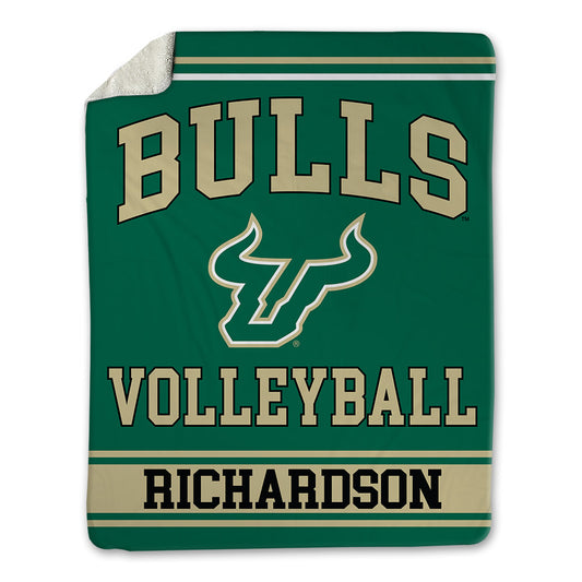 USF - NCAA Women's Volleyball : Raegan Richardson - Blanket-0