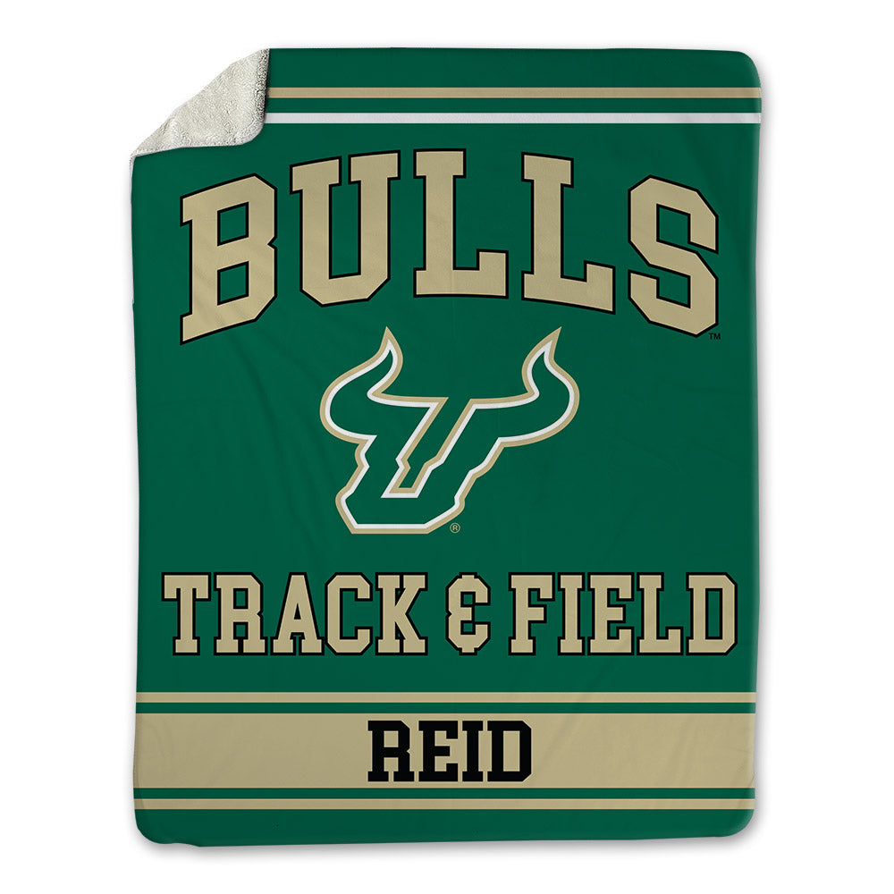 USF - NCAA Men's Track & Field : Shevioe Reid - Blanket-0