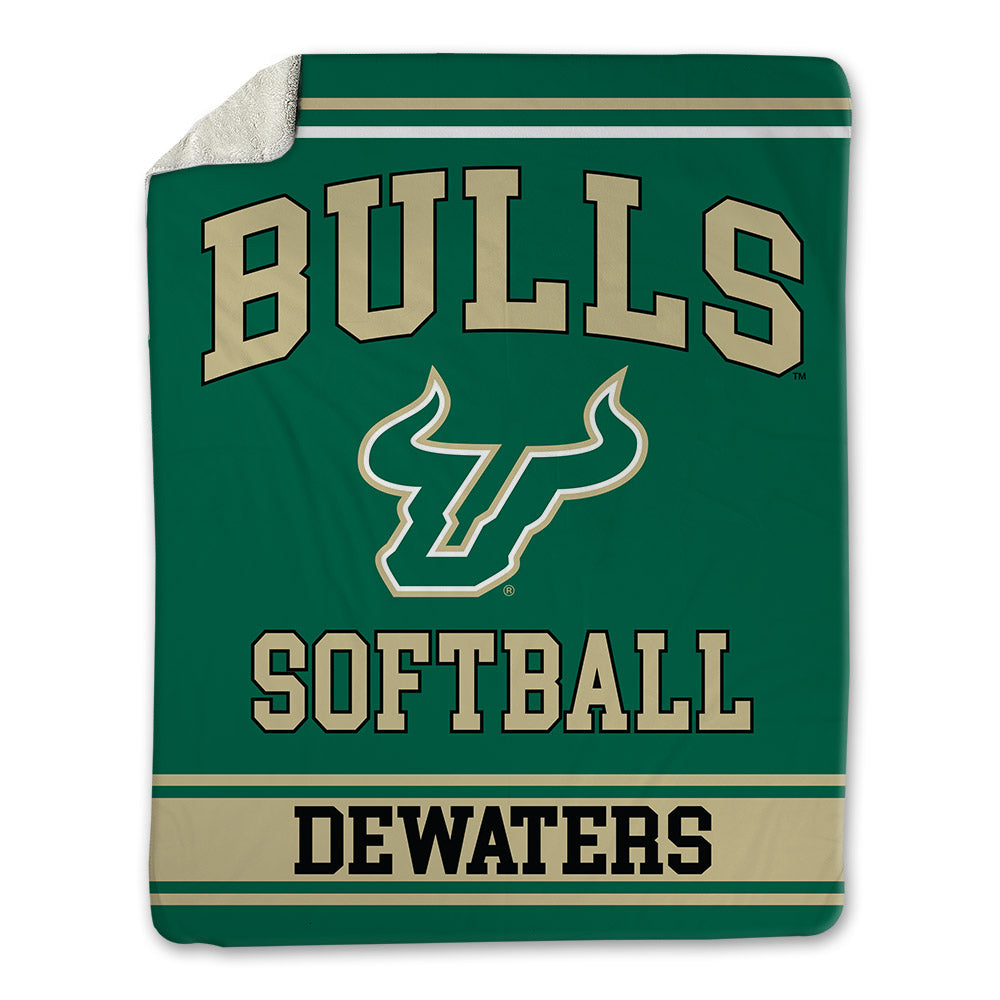 USF - NCAA Softball : Abbie DeWaters - Blanket-0