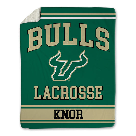 USF - NCAA Women's Lacrosse : Ansley Knor - Blanket-0