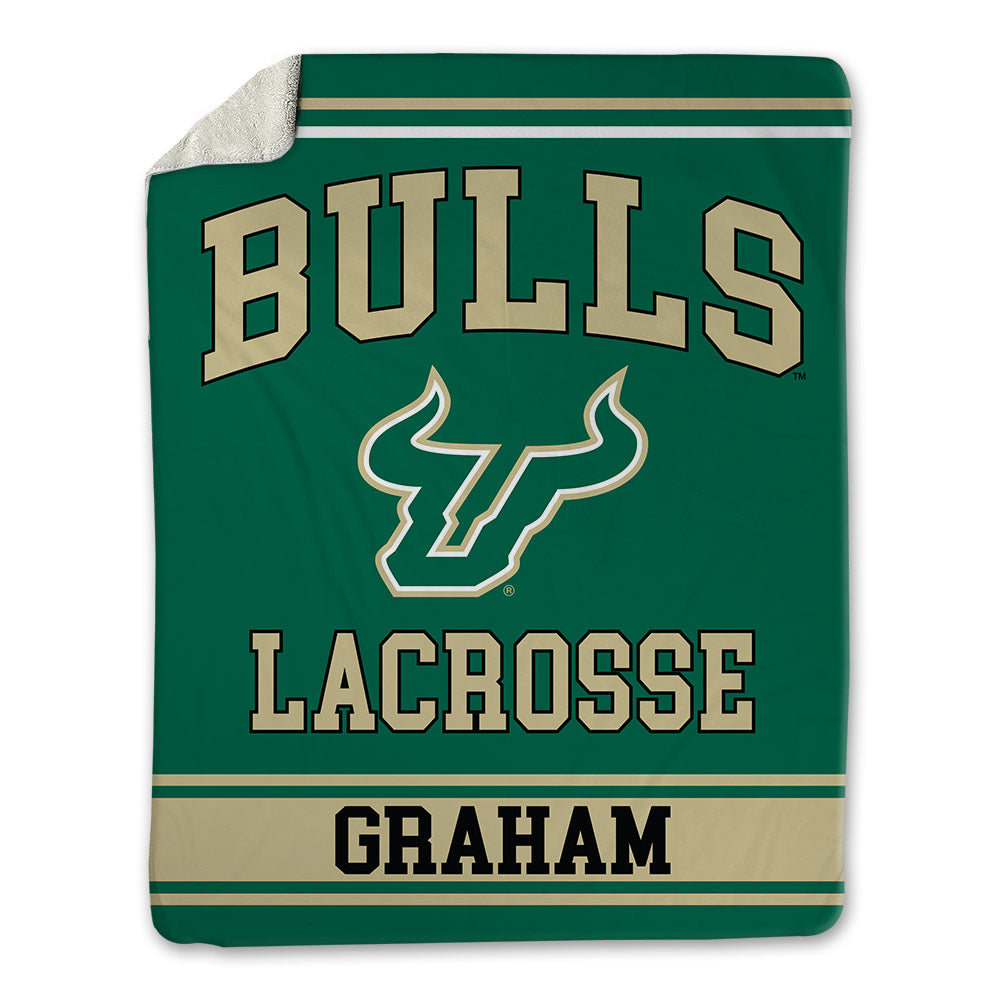 USF - NCAA Women's Lacrosse : Avery Graham - Blanket-0