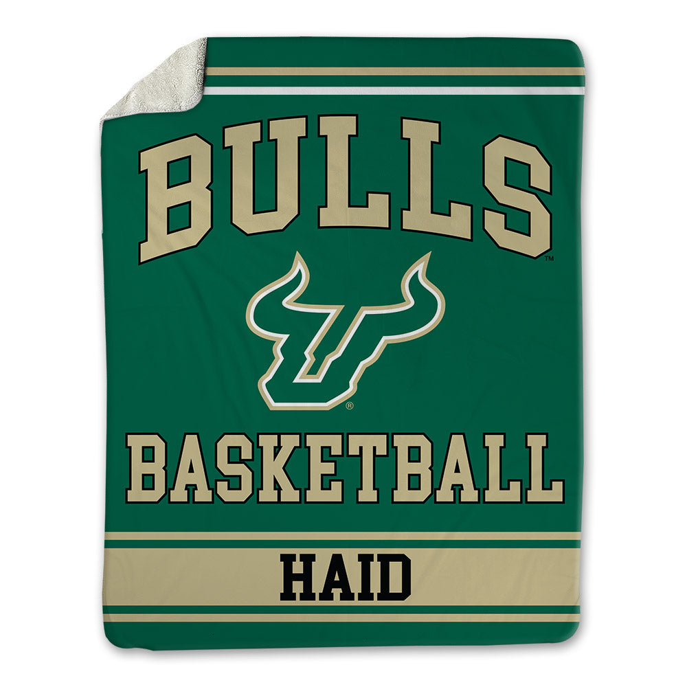 USF - NCAA Men's Basketball : Devin Haid - Blanket-0