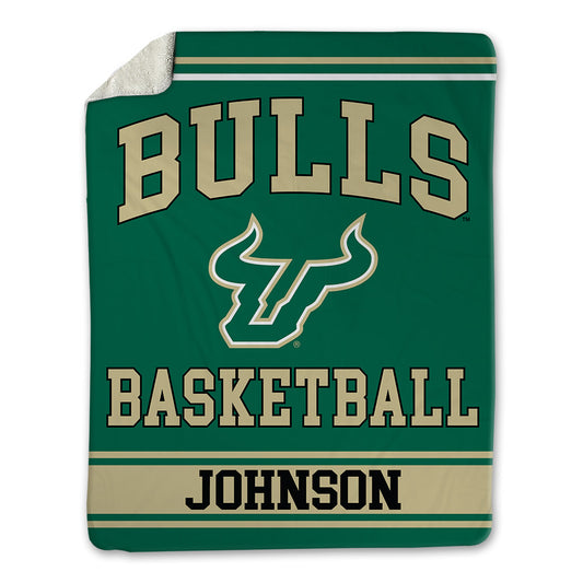 USF - NCAA Men's Basketball : Jayden Johnson - Blanket-0
