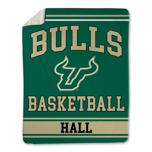USF - NCAA Women's Basketball : Brooklyn Hall - Blanket-0