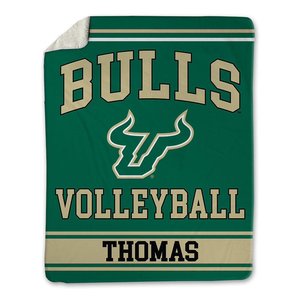 USF - NCAA Women's Volleyball : Miya Thomas - Blanket-0