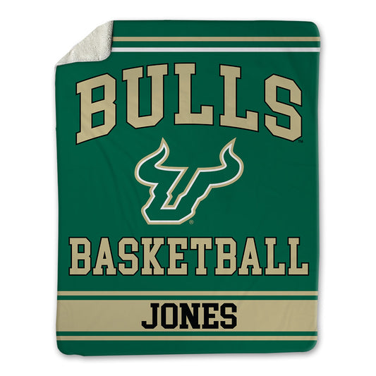 USF - NCAA Men's Basketball : Isaiah Jones - Blanket-0