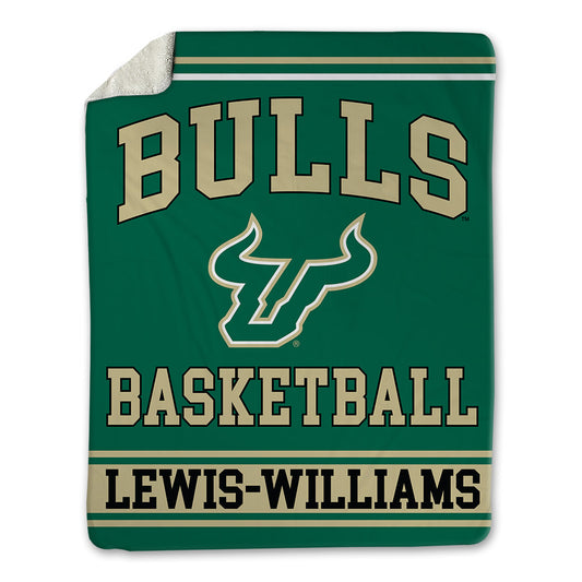 USF - NCAA Women's Basketball : Kirsten Lewis-Williams - Blanket-0