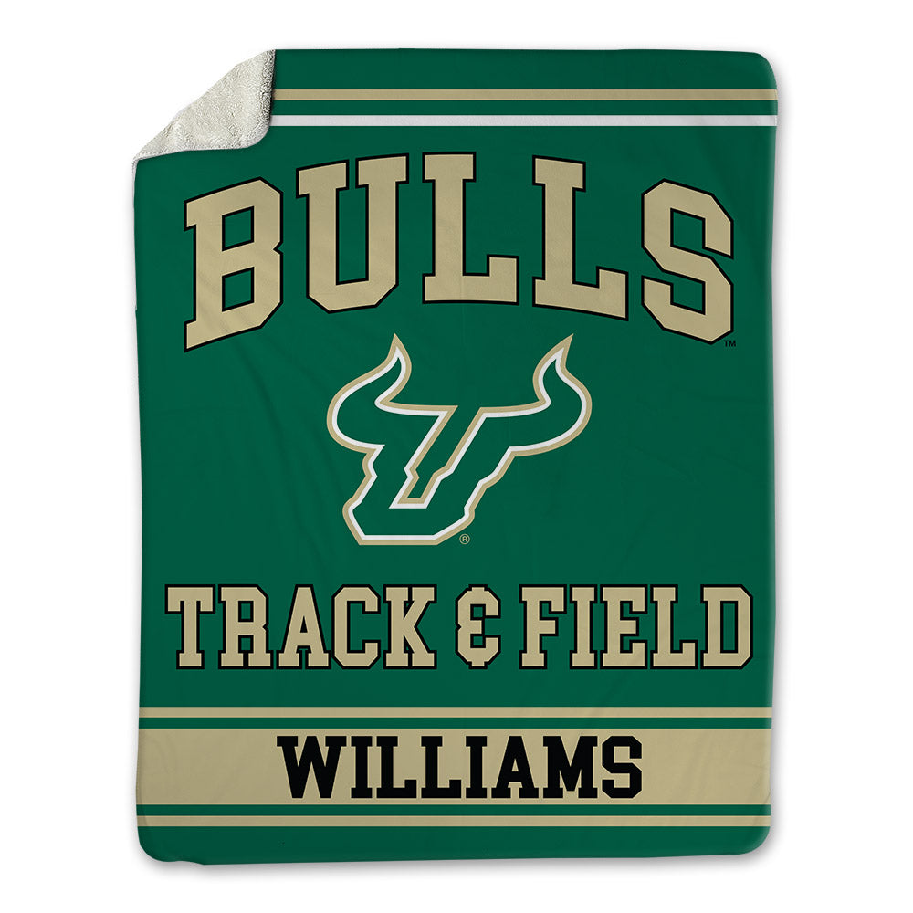 USF - NCAA Men's Track & Field : Elisha Williams - Blanket-0