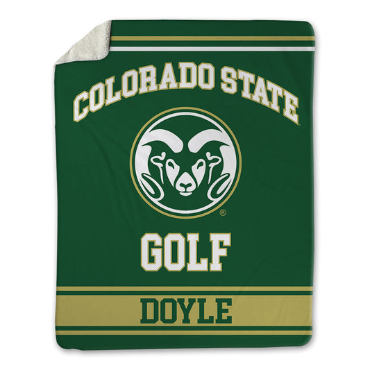 Colorado State - NCAA Men's Golf : Charlie Doyle - Blanket-0